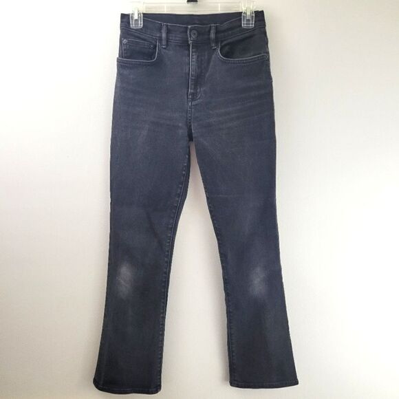 PROENZA SCHOULER midrise bootcut black jeans - Picture 1 of 13